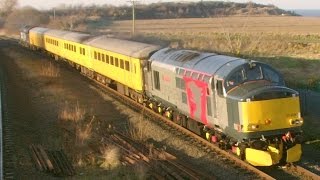 Mostyn amp Bagillt 2012017  Europheonix 37608 amp DRS 37604 on test train [upl. by Rosalie]