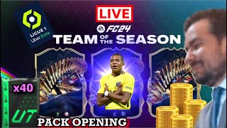 🔴 LLEGAN LOS TOTS de la LIGUE 1 a FC 24 🔴 PACK OPENING con Sobres Gordos  SBCs y TODO EL CONTENIDO [upl. by Eveiveneg]