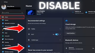 How to Remove Home Page from Settings app in Windows 11 23H2 [upl. by Ardnama952]