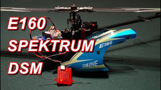 How To Bind Eachine E160 To Spektrum DSM 2X Transmitter [upl. by Cairistiona]