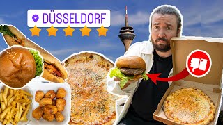 Wir BESTELLEN das SCHLECHTESTE ESSEN in DÜSSELDORF [upl. by Ymrots386]