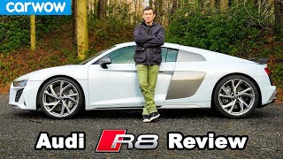 Audi R8 V10 review see how quick it really is [upl. by Labina537]