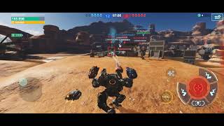 War Robots Canyon 4 Kills and 3 Assists gameplay [upl. by Burman549]