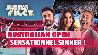 🎾 Australian Open  Sinner domine Djokovic  Sans Filet [upl. by Atnas]