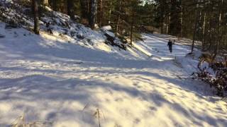 2wd AWD electric bike winter Finland 2017 [upl. by Moir]