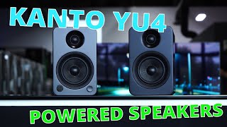 Kanto YU4 Powered Speakers  Unboxing  Review  Sound Test [upl. by Bourne370]