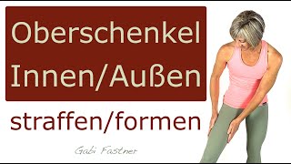 🧷22 min Oberschenkel Innen und Außenseite straffen  ohne Geräte [upl. by Evin]