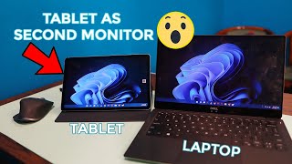 How to use Tablet as a secondary screen [upl. by Yevad502]