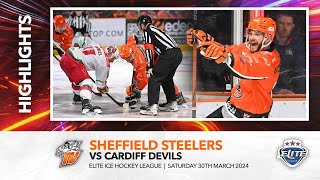 Sheffield Steelers v Cardiff Devils  30th March 2024 [upl. by Baryram]