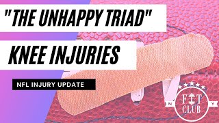 What is the quotThe Unhappy Triadquot  Joe Burrow Injury Update [upl. by Cheslie]