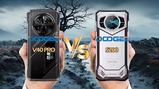 Doogee V40 Pro vs Doogee S200 [upl. by Poyssick564]