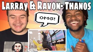 LARRAY  THANOS Official Music Video ft Ravon REACTION [upl. by Brufsky]