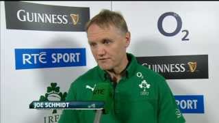 Joe Schmidt after Ireland 1532 Australia and panel analysis  RTÉ Rugby [upl. by Tham]