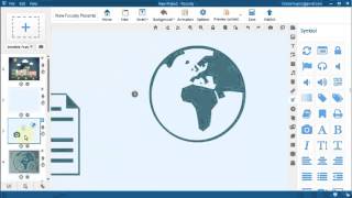 Focusky Tutorial Add And Customize Symbol Creatively In Presentation [upl. by Nanji]