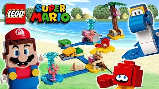 Lego Super Mario Dorries Beachfront Set Review 71398 SUBSCRIBE [upl. by Max651]