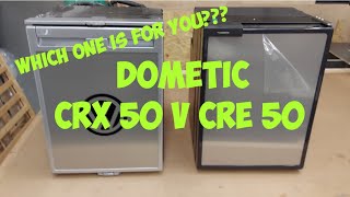 Dometic CRX 50 vs CRE 50 comparison fridgefreezer [upl. by Taite]