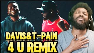 ImDavisss 4 U feat TPain Reaction Video imdavisss [upl. by Nev]