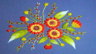 quotStunning Embroidery Designs for Cushion Covers Easy DIY Tutorialquot [upl. by Anaidiriv]