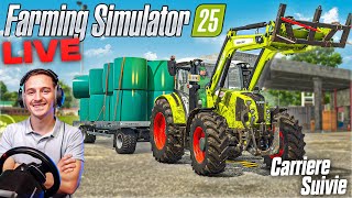 ON AVANCE SUR LA CARRIERE SUIVIE  FARMING SIMULATOR 25 [upl. by Treblah701]