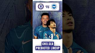 Chelsea vs Brighton Predicted Lineup in EPL 2425  Enzo Maresca vs Fabian Hürzeler 4231 [upl. by Ymmac]