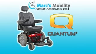 Quantum Edge Basic Powerchair  Review 6556 [upl. by Walliw]