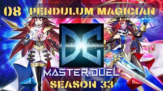 Yu Gi Oh Master Duel  Season 33  DUELIST CUP  08  Pendulum Magician Replays [upl. by Wittie]