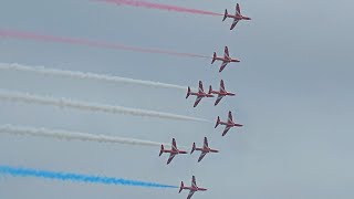 Red Arrows Eastbourne 2024 [upl. by Aivilo]