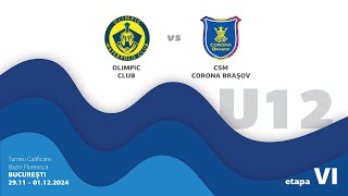 U12  Olimpic Club  CSM Corona Brașov [upl. by Elinet]