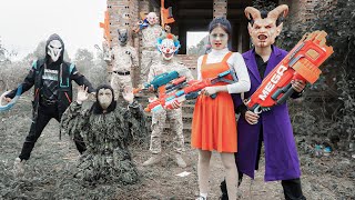 LTT Films Nerf Sliver Flash SEAL X Nerf Guns Fight Crime King Monkey amp XICMAN The Battle Unfolds [upl. by Eneja253]