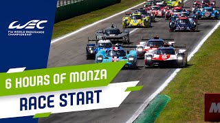 RACE START  2022 6 Hours of Monza  FIA WEC [upl. by Sukin]