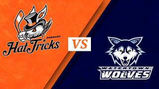 Danbury Hat Tricks  Watertown Wolves  12724 [upl. by Haze]