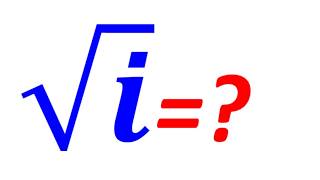 Find Root i with De Moivres theorem [upl. by Gardel]