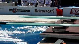 Swimming World Championships Roma 2009  Julia Pakhalina 2  1metre Springboard Women Final [upl. by Yliak]