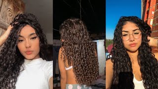 finalização para cabelo cacheado e ondulado✨ [upl. by Iarahs209]