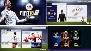 FIFA 18 MOBILE  TOURNAMENT MOD ANDROID OFFLINE NEW UPDATE TRANSFER amp KITS 2023 BEST GRAPHICS HD [upl. by Koblas]