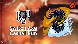 MHWIB PC  Alatreon Switch Axe Casual [upl. by Tabina510]