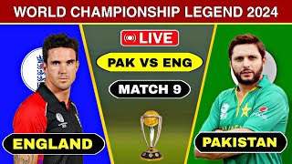 Today Pakistan Legends vs England Legend World Championship 2024  Pak vs Eng Score Comentary [upl. by Karalee]