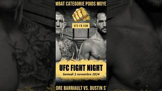 MARCANDRE BARRIAULT VS DUSTIN STOLTZFUS ufcfightnight қазақшаканал қазақшаконтент қазақша юфс [upl. by Tillio]