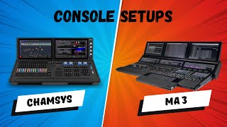 MA3 amp Chamsys Custom setups [upl. by Lessur]