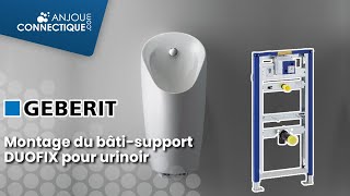 Montage du bâtisupport Duofix GEBERIT pour urinoir [upl. by Aiasi]