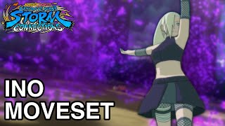 Ino Yamanaka FULL Moveset  Naruto x Boruto Ultimate Ninja Storm Connections [upl. by Enyrhtak]