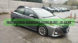 PRIUS PHV Hybride rechargeable Essence 062017 – 157 429 km  07 75 71 49 91 [upl. by Ydnam]