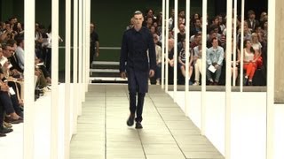 Défilé Dior Homme PrintempsEté 2013 [upl. by Nosnhoj]