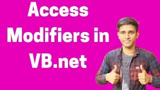 17 Access Modifiers in VBnet HindiUrdu  Shubham Jangid [upl. by Mond867]