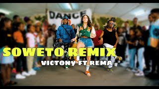 Victony  Soweto with Don Toliver Rema amp Tempoe Official dance VideoDance 98 [upl. by Mabel]