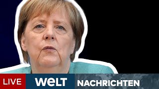 MERKELS CORONAGIPFEL Ungeimpfte Geimpfte Jetzt kommen neue Covid19Regeln  WELT Newsstream [upl. by Modeerf]