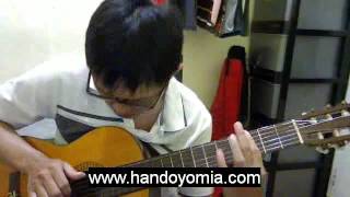 No480 魔鬼中的天使 Mo Gui Zhong De Tian Shi  Hebe 田馥甄  Fingerstyle Guitar Solo [upl. by Ragouzis852]