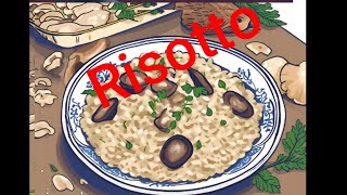 RISOTTO Arroz meloso con setas [upl. by Lonergan859]