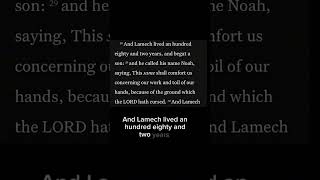 Bible Reading  Genesis 52532 Methuselah to Noah [upl. by Gerstein]