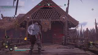 TONNASTADIR BarredBlocked HouseBuilding Valhalla  How to get into the building in AC Valhalla [upl. by Kelleher]